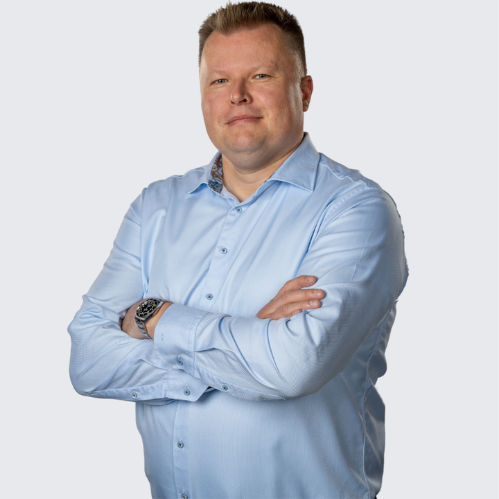 Toimitusjohtaja Antti Hellberg.
