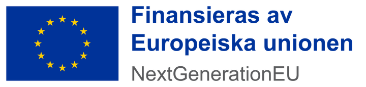 EU-flag | Finansieras av Europeiska unionen | NextGenerationEU