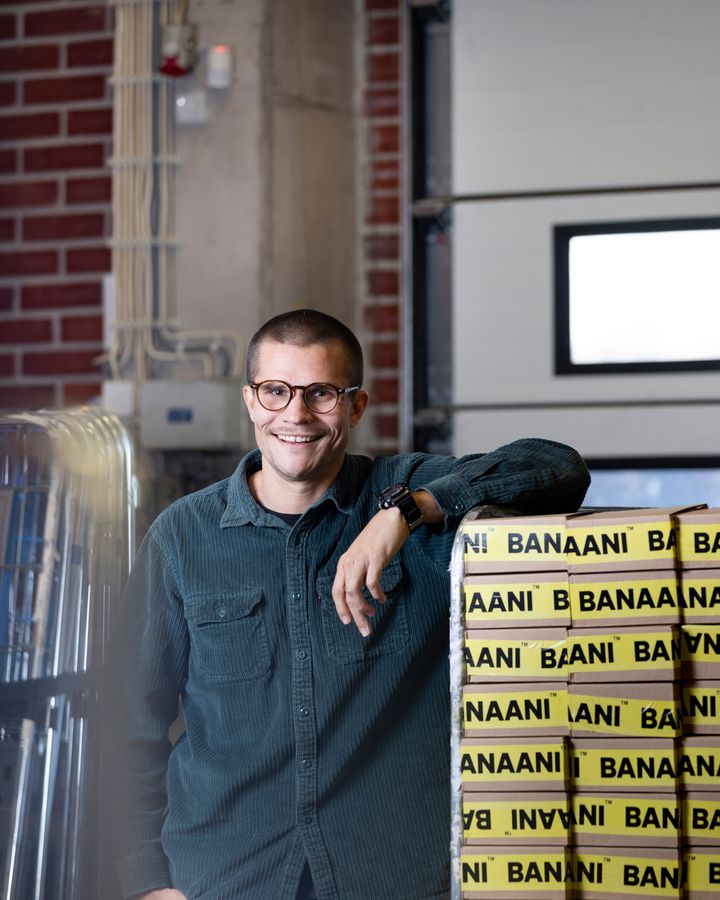 Banaanin perustaja Ville Wendelin.