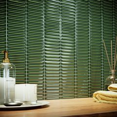 Vihreä vaakasuuntainen sormilaatta.