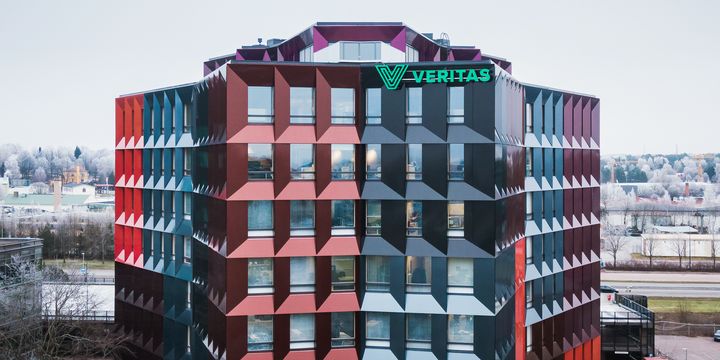 Bild av Veritas huvudkontor: Anders Portman / Kuvatoimisto Kuvio Oy.