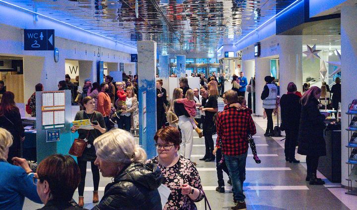 Tampereen Kirjafestarit järjestetään nykymuodossaan kolmatta kertaa viikonloppuna 2.–3.12.2023. Kuva: Anna-Kaisa Noki-Helmanen