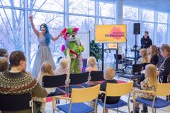 Tampereen Kirjafestarit tarjosi toiminnallista ohjelmaa myös lapsille ja nuorille. Kuva: Anna-Kaisa Noki-Helmanen