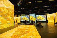 Van Gogh Alive -näyttely.