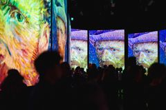 Van Gogh Alive -näyttely.