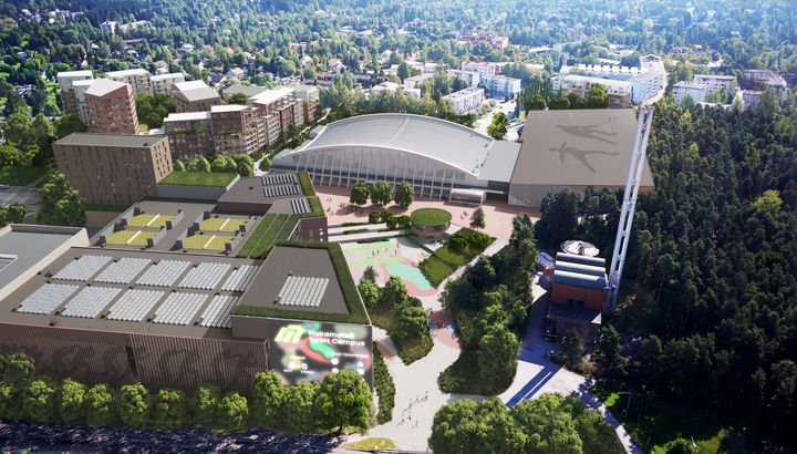Hakametsä Sport Campus etenee: operointimallin kehittäminen yhteistyössä Talo Events Oy:n ja Varalan urheiluopiston kanssa alkaa.