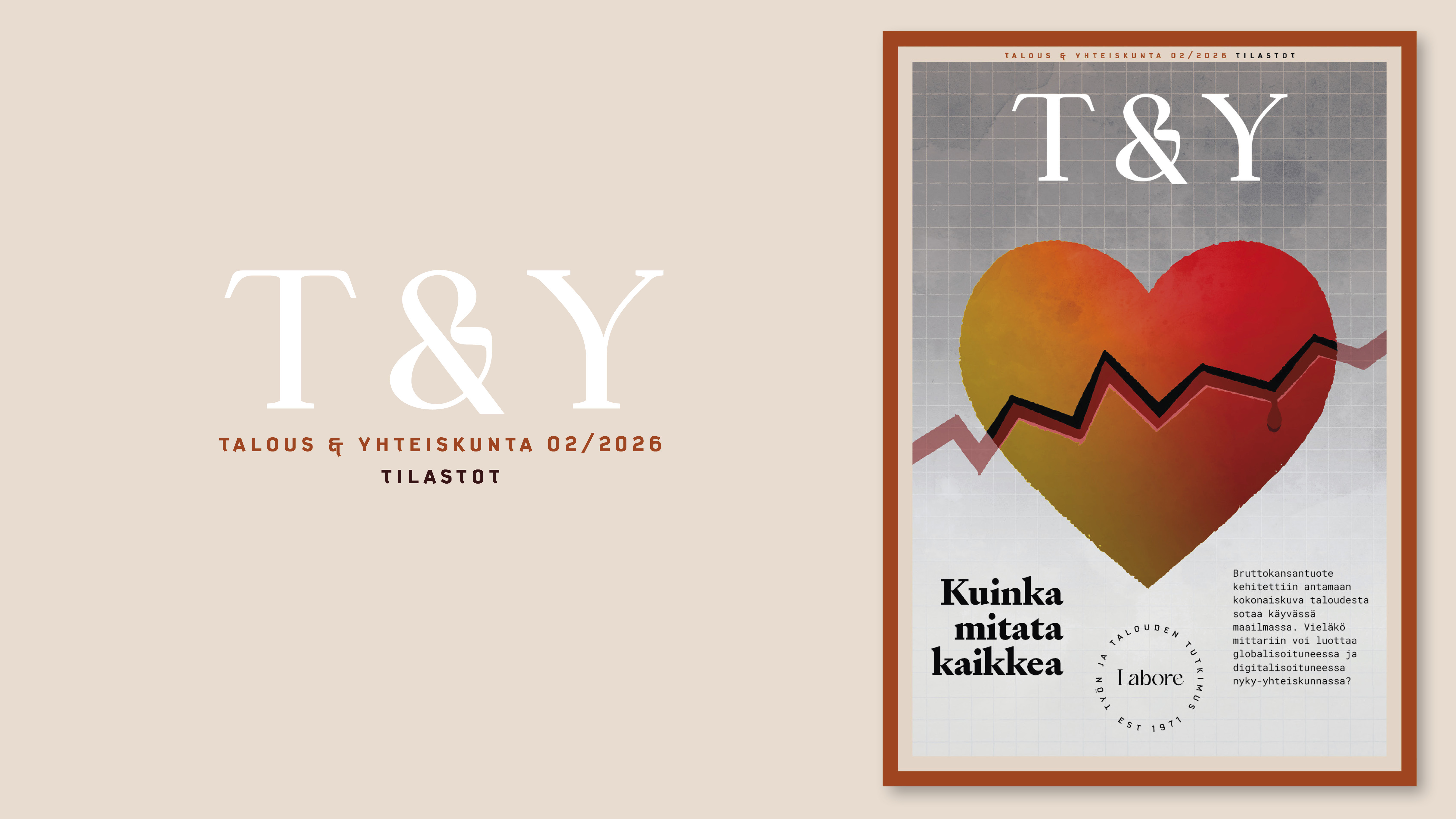 Tilastojen merkitys ja haasteet esillä Talous & Yhteiskunta -lehdessä