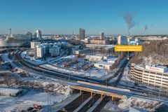 Tunnelin sisäänajoväylä rakennetaan kuvassa merkittyyn kohtaan Viinikankadulla.