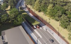 Kreate rakentaa Viinikankadun ja maanalaisen ajoyhteyden ensimmäisessä urakassa myös tunnelin suuaukon katoksen.