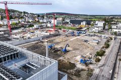 Green: Building work has commenced on two additional Green data centers on the Metro-Campus