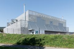 Fotograph: Green Caption: Green Metro-Campus Zurich, Data Center M