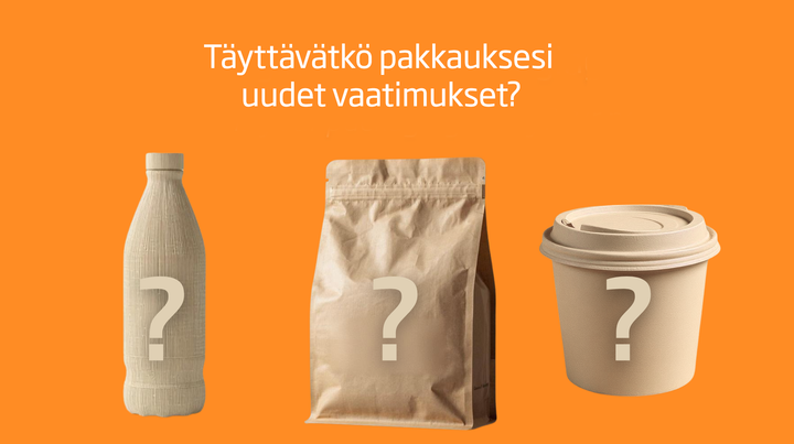 paperipullo, paperipussi ja paperikuppi