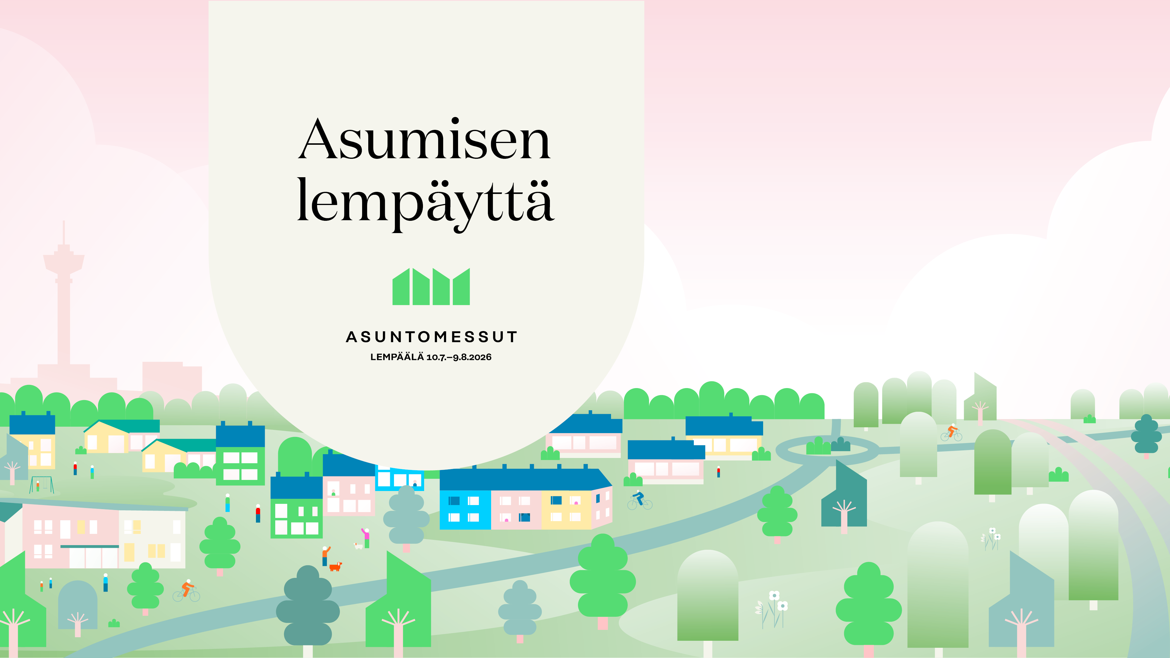 Asuntomessujen mediapäivä järjestetään Lempäälässä heinäkuussa 2026