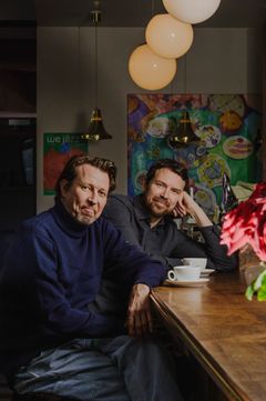 Martti Suosalo ja Juha Kauppinen. Kuva: Sabrina Bqain