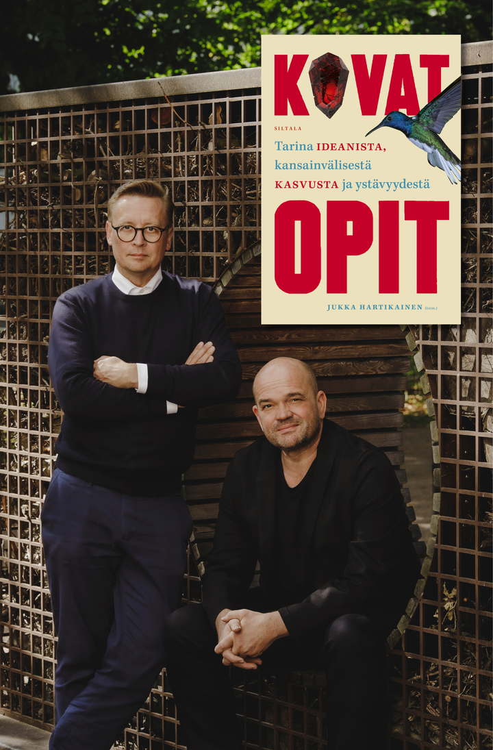 Mikko-Pekka Hanski ja Risto Lähdesmäki, kuva Sabrina Bqain. Kansi: Mika Tuominen.