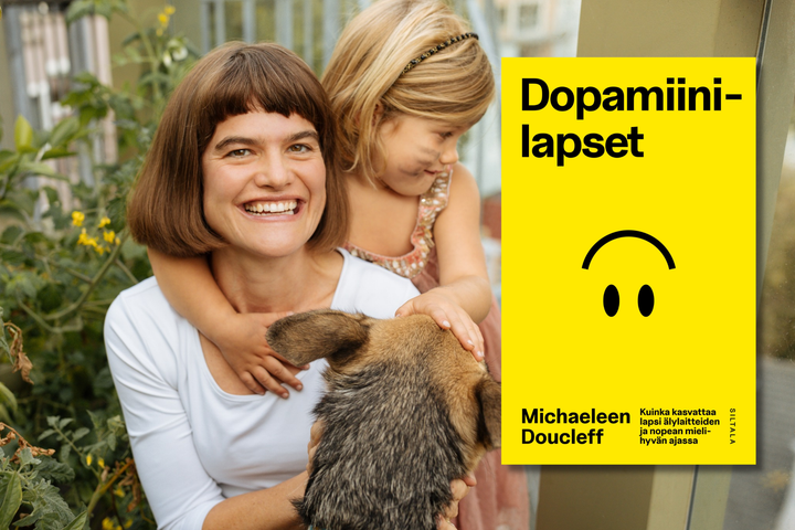 Michaeleen Doucleffin kuva: Simone Anne. Kannen suunnittelu: Tero Ahonen