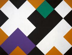 Paul Osipow: ”Paradise View II”, 1989, akryyli kankaalle, 256 × 192 cm