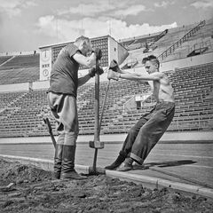 Olympiastadion, 1952