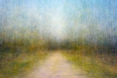 Eeva Karhu: ”Path (Moments) Spring 2”, 2021, pigmenttivedos, 47 ✕ 75 cm
