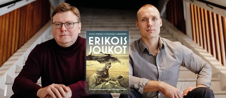 Mikko Porvali ja Vesapekka Larkkonen.