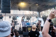 Daddy Show esiintymässä Liedon Freesifesteillä