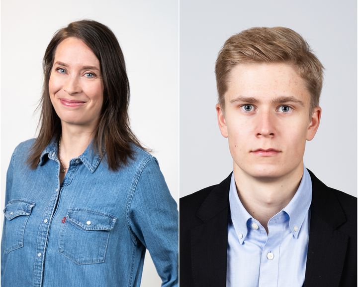 Tiina Heinilä työskentelee sijoittajasuhteiden parissa ja Aaro Reiniluoto finanssiasiantuntijana Valtiokonttorissa, valtion velanhallinnassa.