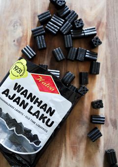 Lakritsia ja Wanhan ajan laku -pussi