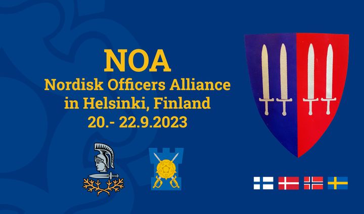Nordic Officers Alliance NOF met in Helsinki 20.-22.2023 hosted by Päällystöliitto