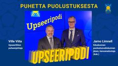 -Olemme sodan ja rauhan välimaastossa, jossa on paljon erilaisia harmaan sävyjä, kuvaa majuri (evp), kansanedustaja Jarno Limnell (kok.) Upseeripodissa (linkki YouTubeen).