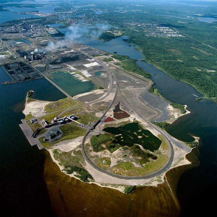 Luulajan satama on vihreän teollisen vallankumouksen satama Pohjois-Ruotsissa. Kuva: Luleå Hamn.