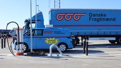 DC fast charging hub for trucks in Denmark