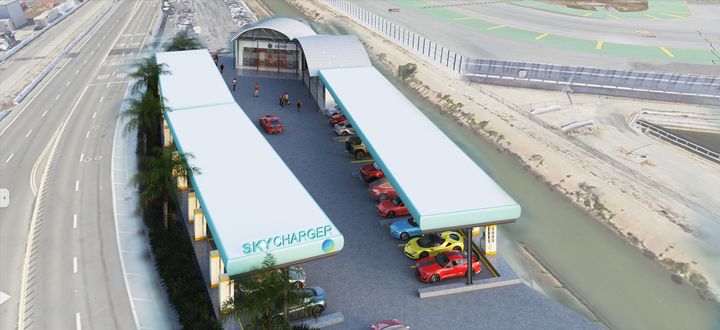 Skycharge San Fransisco Airport June 2025