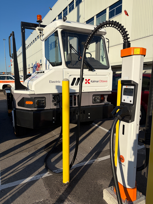 Kempower and EVlution Charge advance port terminal electrification in Canada at Global Container Terminals in Port of Vancouver