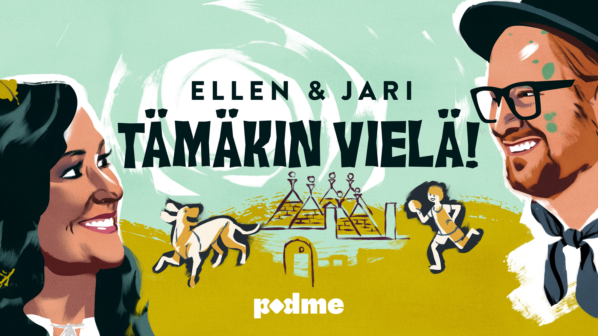 Ellen Jokikunnaksen ja Jari Raskin Italian-matka jatkuu uudessa podcastissa