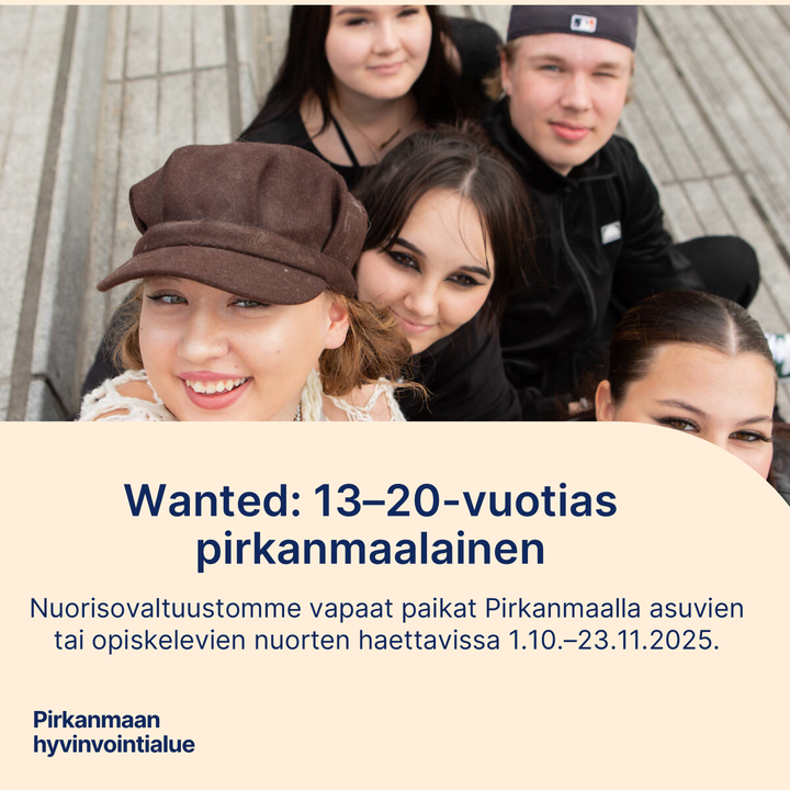 Nuorisovaltuuston vapaat paikat haettavana