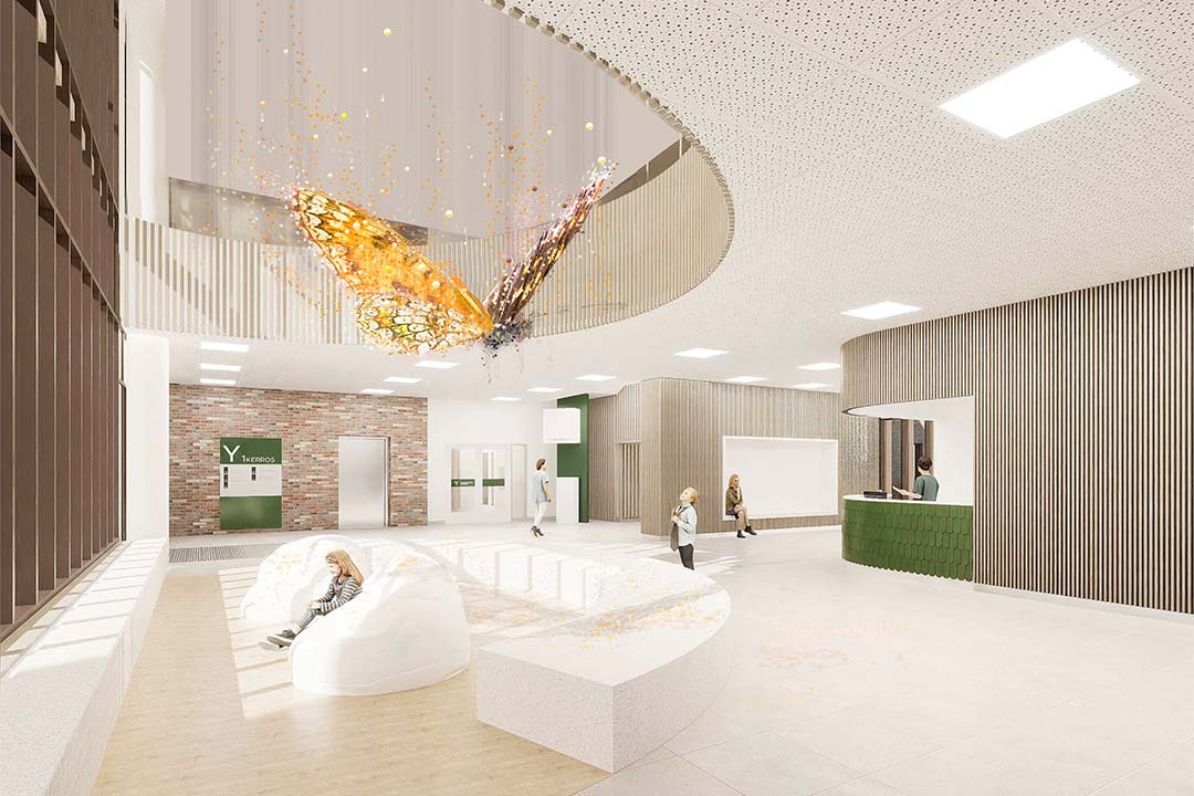 Hanna Vihriälän taideteos valittiin Taysin uuteen psykiatriarakennukseen