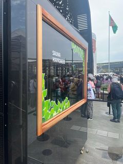 Kirami FinVision® -sauna Zero on ainoana suomalaisena ulkosaunana esillä Expo 2025 Osaka -maailmannäyttelyssä.