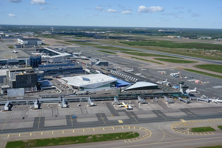 Image: Helsinki Airport.