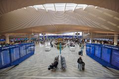 Helsinki Airport Departure Hall