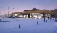 Illustration of the Rovaniemi Airport extension.