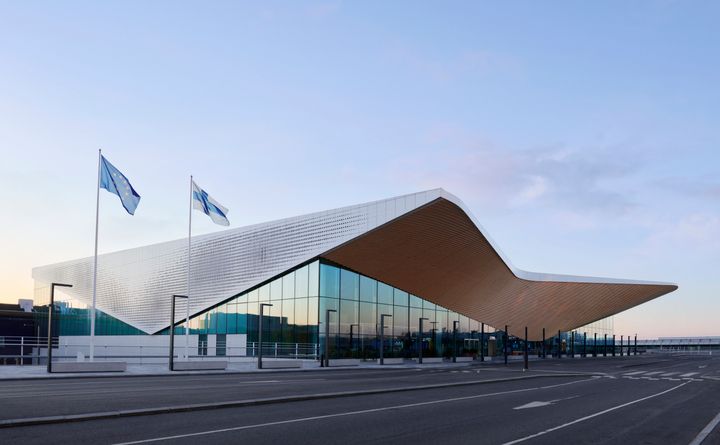 Helsinki-Vantaan lentoasema.