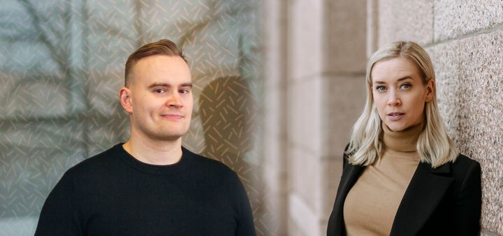Atte Harjanne ja Sofia Virta