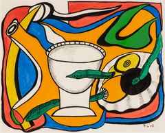 Modernia! 12.6.–28.9.2025 Fernand Léger: Nature morte à la coupe (1948). Didrichsenin taidemuseo