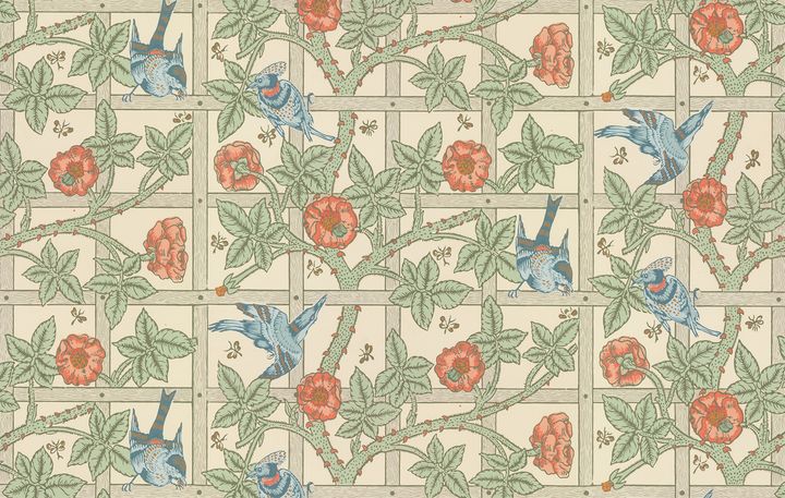 William Morris: Trellis, 1864.