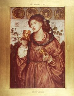 Dante Gabriel Rossetti & H. T. Dunn: The Loving Cup, 1867