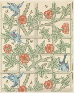 William Morris: Trellis, 1864.