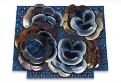 Birger Kaipiainen (1915–1988): Orvokkeja / Violer / Violets, ajoittamaton / odaterad / undated. Fortumin Taidesäätiö / Fortums Konststiftelse / The Fortum Art Foundation.