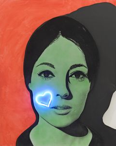 Martial Raysse (s./f./b. 1936): Nissa Bella, 1964. Collection Musée d’Art Moderne et d’Art Contemporain de Nice (MAMAC).