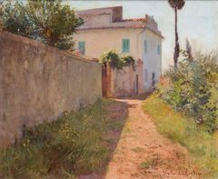 Elin Danielson-Gambogi (1861–1919): Villa Benvenuti, n. 1915. Didrichsenin taidemuseon kokoelma.