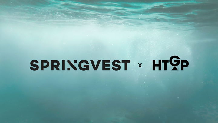 Springvest Oyj:n ja HTGP Groupin logot